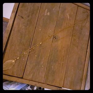 Gold leaf women’s necklace